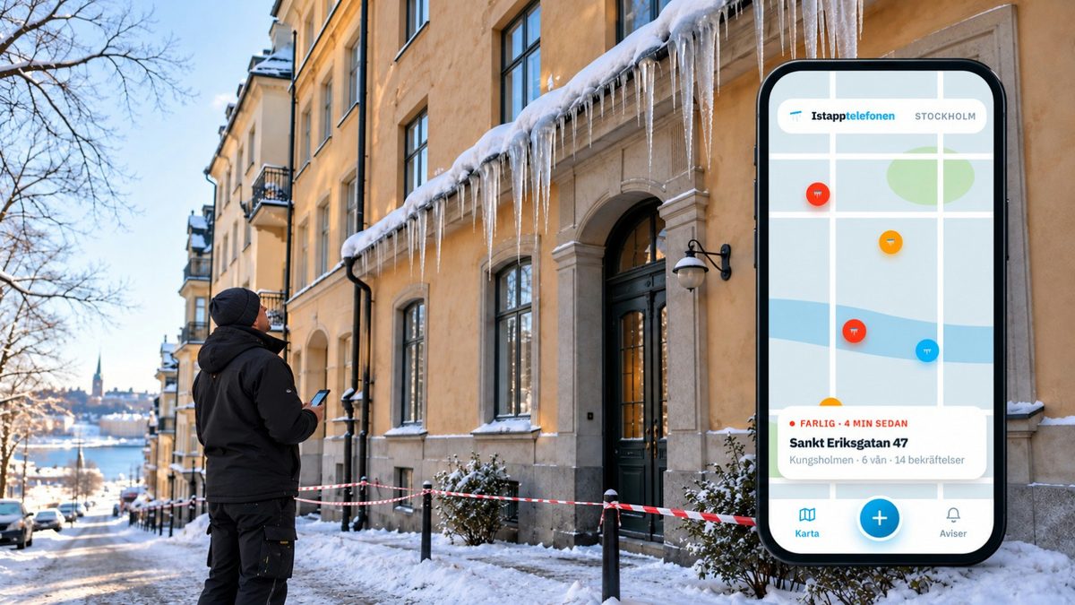 Förvaltarforum: Istappsvarningen måste nå någon som kan agera